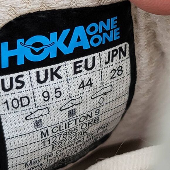 Hoka One One Clifton 9 - Men's running shoes - Size 10D - Picture 11 of 11